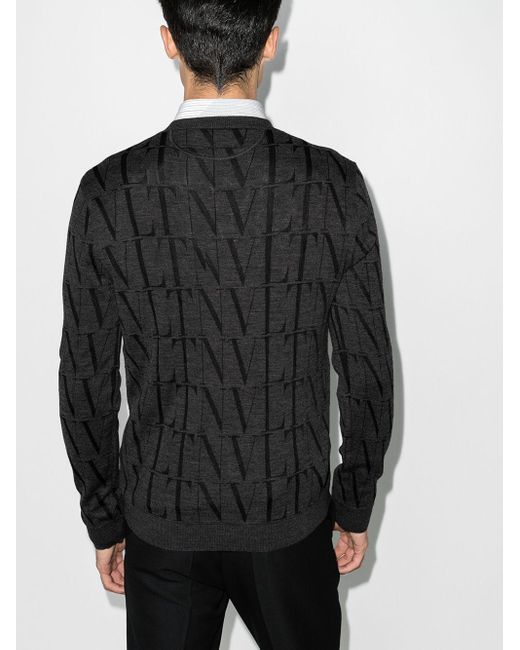 valentino grey jumper