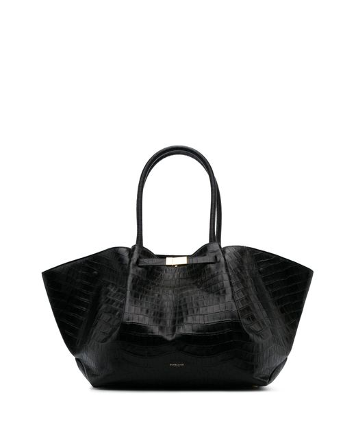 DeMellier Black New York Leather Tote Bag - Women's - Cotton/leather