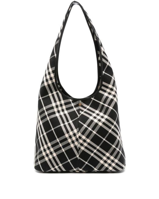 Burberry Black Small Vintage-check Shoulder Bag