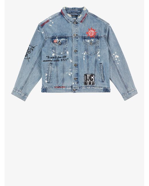 Ksubi Oh G Worldwide Denim Jacket in 