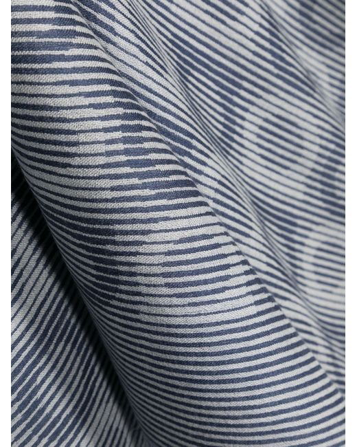 Ferragamo Gray Gancini-jacquard Wool-silk Scarf - Men's - Silk/wool for men