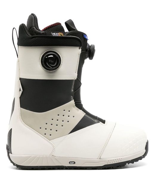 Burton Ak Black Ion Boa Snowboard Boots - Men's - Polyurethane/fabric/rubber for men