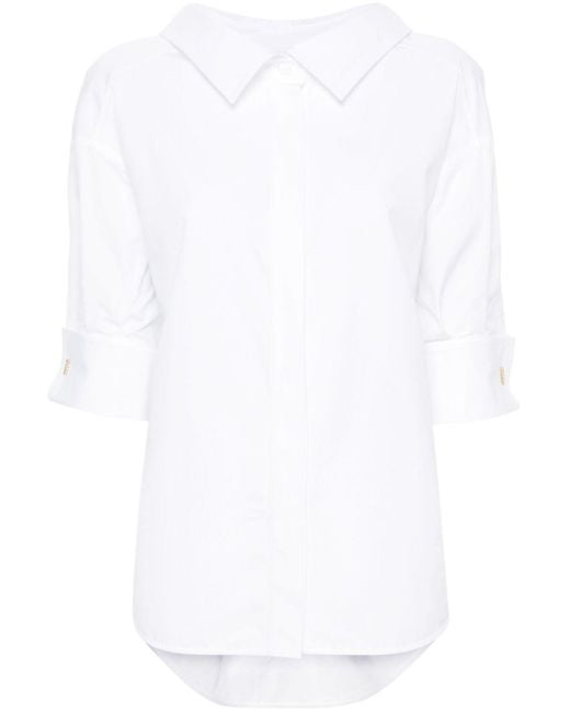 Gucci White Heavy Cotton Shirt