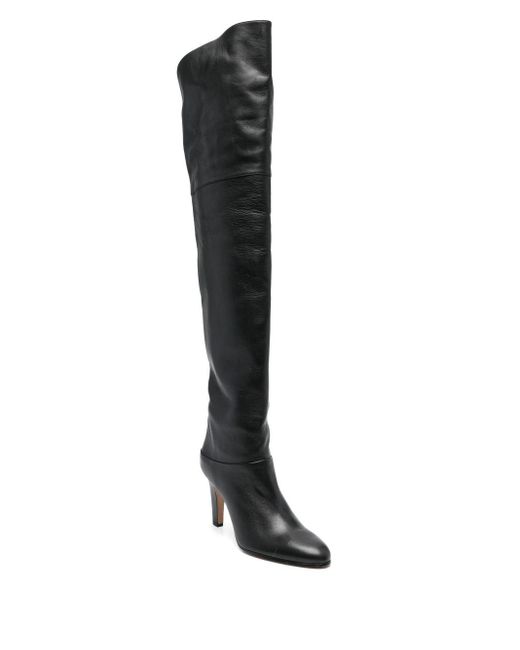 Chloé Black 100Mm Eve Boots