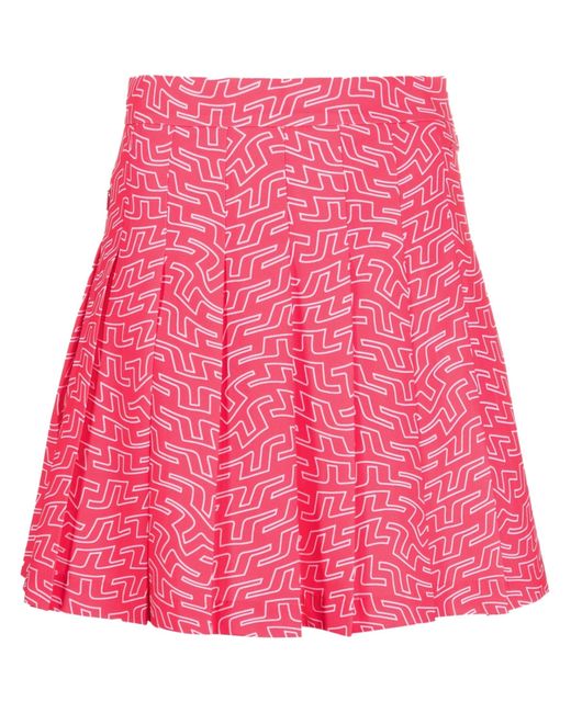 J.Lindeberg Adina Pleated Golf Mini Skirt in Pink Lyst