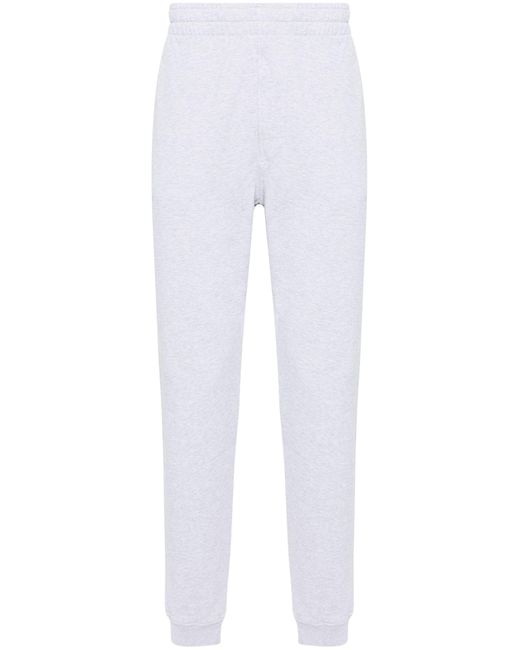 Maison Kitsuné White Fox Appliqué Track Pants - Men's - Cotton for men