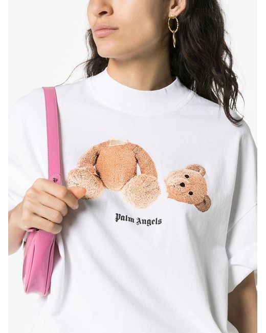 palm angels teddy t shirt
