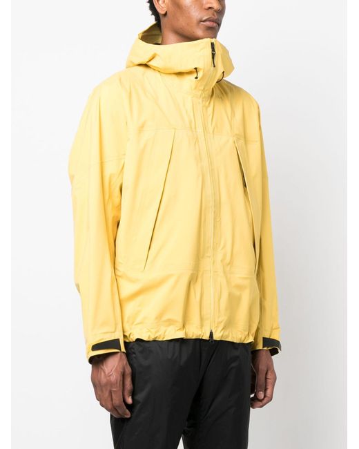 Goldwin Pertex Shieldair Waterproof Jacket in Yellow for Men | Lyst UK