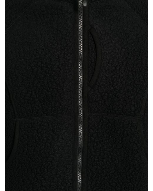 Snow Peak Black Boa Fleece Jacket - Men's - Polyester/spandex/elastane for men