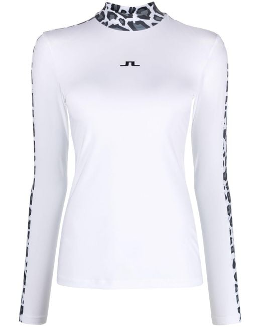 J.Lindeberg Camille Compression Top in White