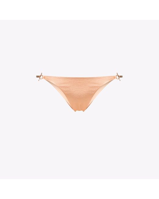Agent Provocateur Synthetic Antronella Chain Bikini Bottoms in Pink | Lyst