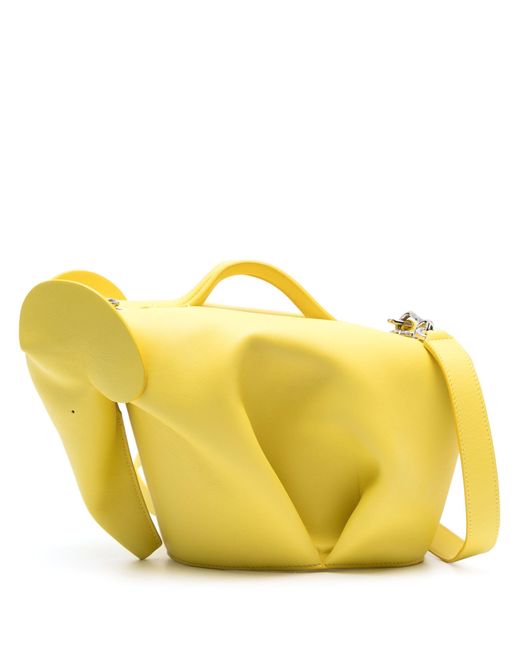Loewe Yellow Large Elephant Tote Bag
