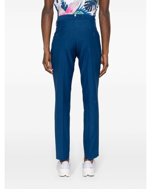 J.Lindeberg Blue Elliot Straight-leg Trousers for men