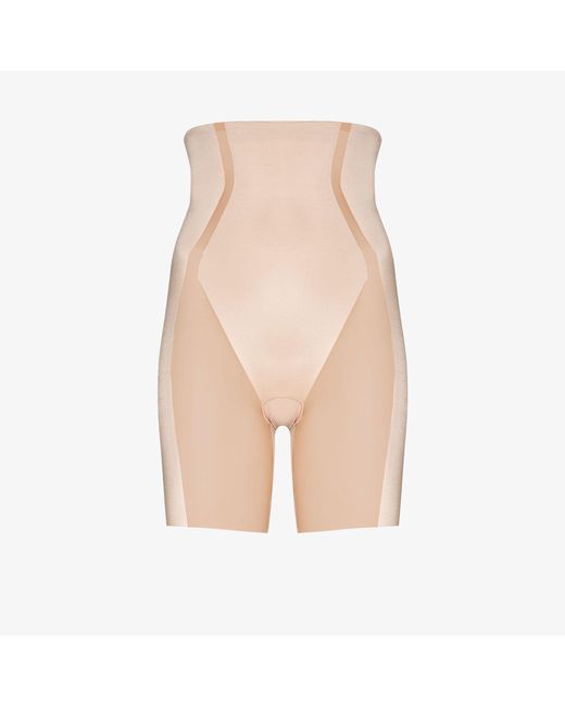 Spanx Neutral Haute Contour Mid-thigh 