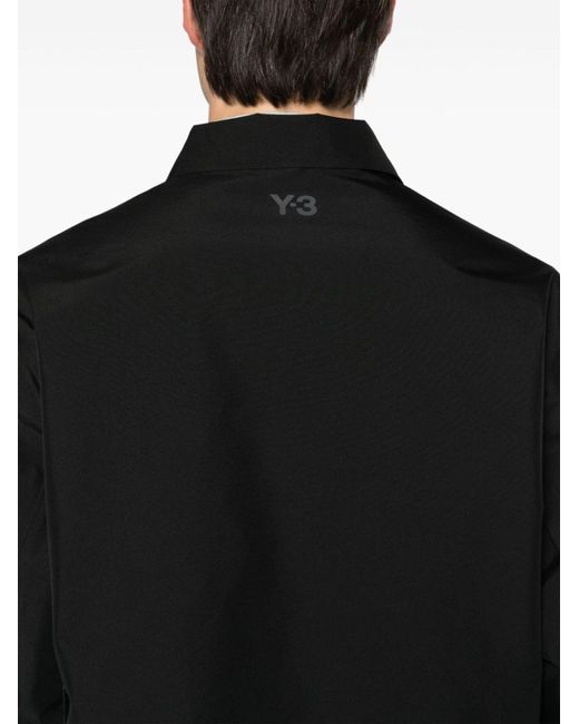Y-3 Black Gore-tex Zip-up Jacket - Unisex - Recycled Polyester