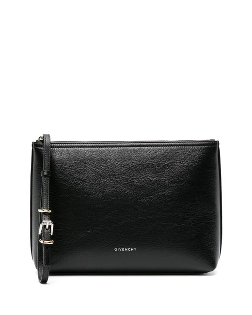 Givenchy Black Voyou Leather Pouch