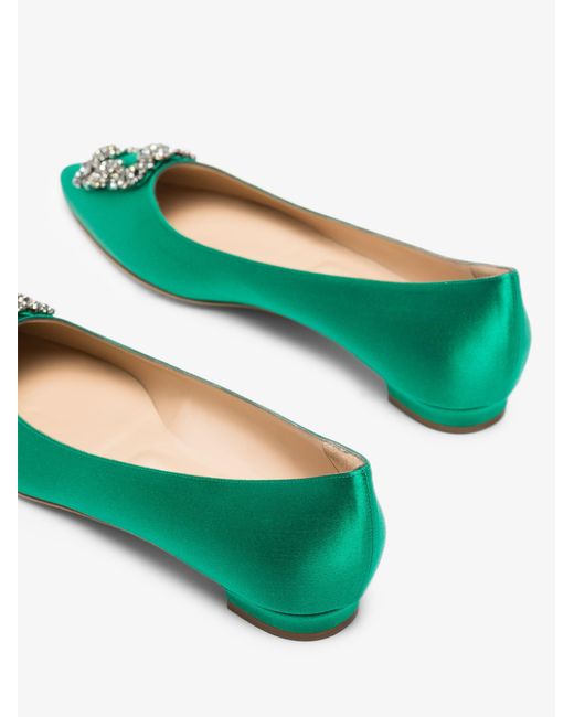 jade green pumps