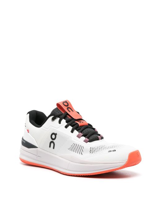 On Shoes White The Roger Pro Sneakers - Men's - Fabric/rubber for men