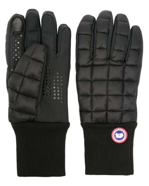 Canada Goose Black Northern Padded Gloves