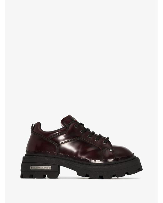 Eytys Red Detroit Barolo Leather Derby Shoes for Men | Lyst Eytys Red Detroit Barolo Leather Derby Shoes for Men | Lyst