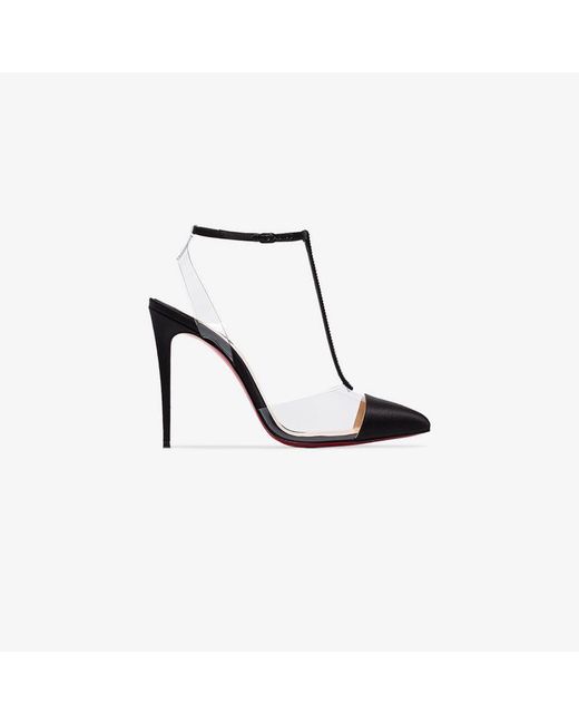 christian louboutin t bar shoes