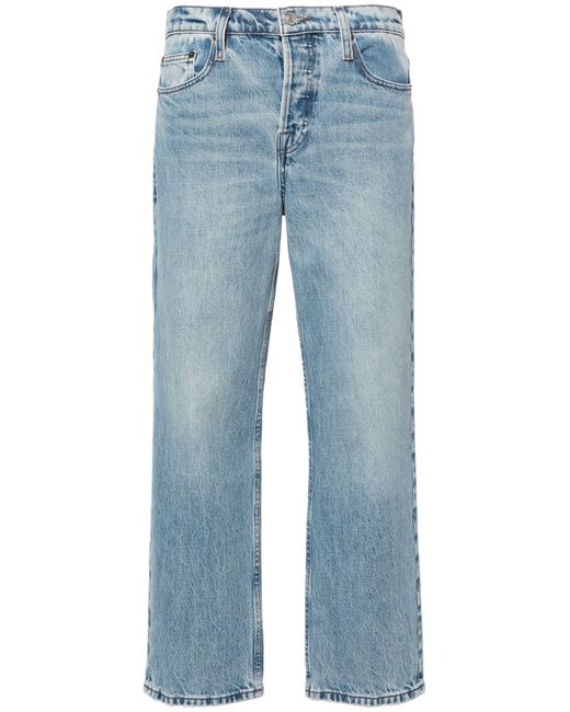 FRAME Blue The Slouchy Straight Jeans - Women's - Cotton/recycled Cotton