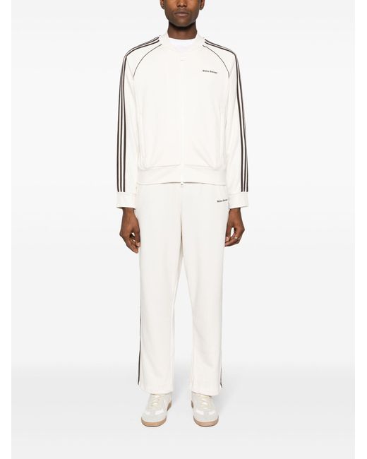 Adidas White X Walles Bonner Zipped Jacket - Unisex - Cotton/recycled Polyester