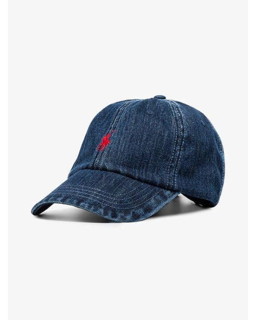 polo ralph lauren denim hat