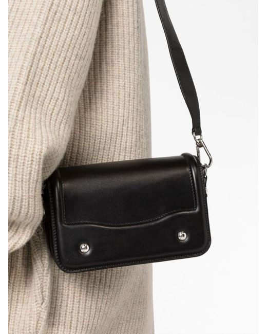 Lemaire Gray Ransel Mini Leather Satchel Bag - Unisex - Calf Leather/cotton