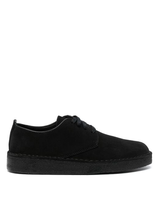 Clarks Suede Laceup Shoes in Black for Men Lyst