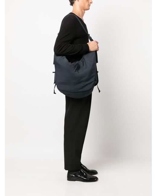 Lemaire Game Messenger Bag Unisex Polyamide in Blue for Men Lyst