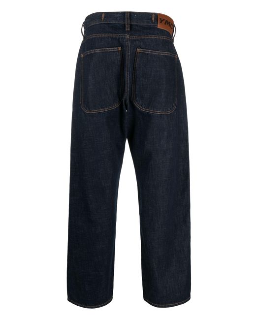 YMC Blue Earth Bez Wide-leg Jeans for men