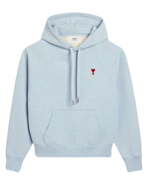 AMI Blue Ami De Coeur Hoodie