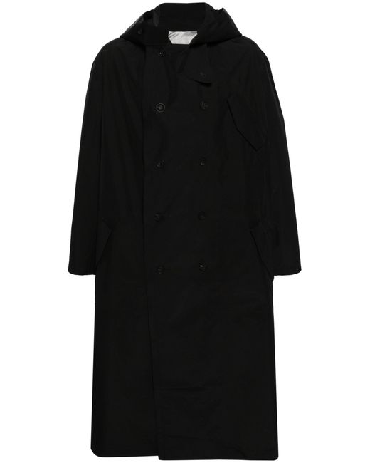 Y-3 Black X Yohji Yamamoto Gore -tex® Midi Trench Coat for men