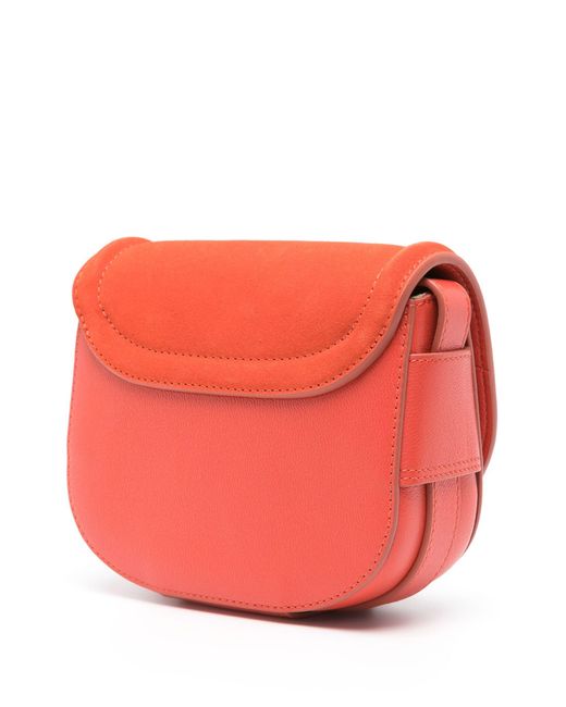 See By Chloé Pink Mara Leather Cross Body Bag