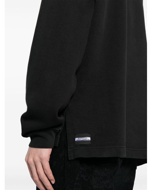 Our Legacy Black Half-zip Cotton Sweatshirt for men