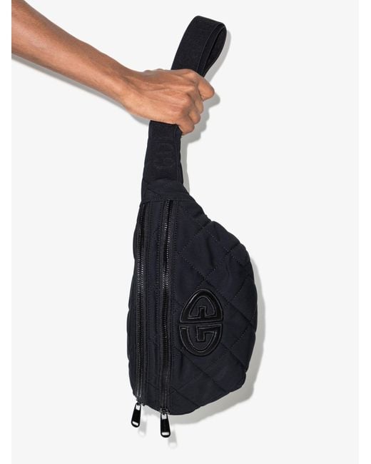 Goldbergh White Ski Quilted Logo Belt Bag