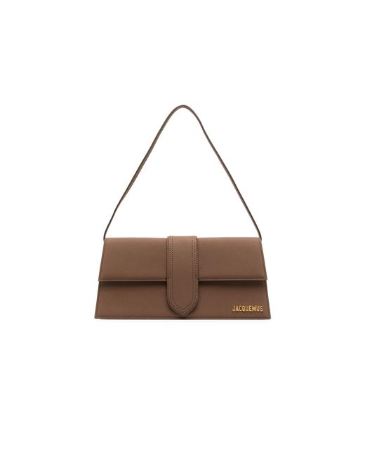 Jacquemus Brown Le Bambino Long Leather Shoulder Bag | Lyst