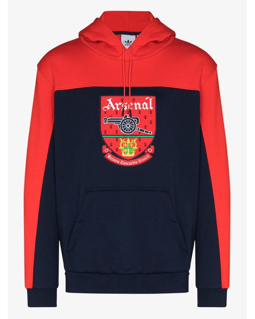 Adidas Red X Arsenal 90-92 Hoodie - Men's - Cotton/recycled Polyester for men