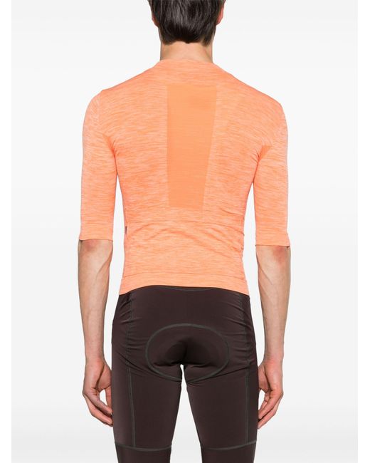 Pas Normal Studios Orange Escapism Jersey Cycling Top - Men's - Fabric for men