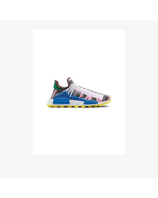 adidas Originals Rubber X Pharrell Williams Solarhu Nmd 'motherland'  Sneakers in Red for Men | Lyst