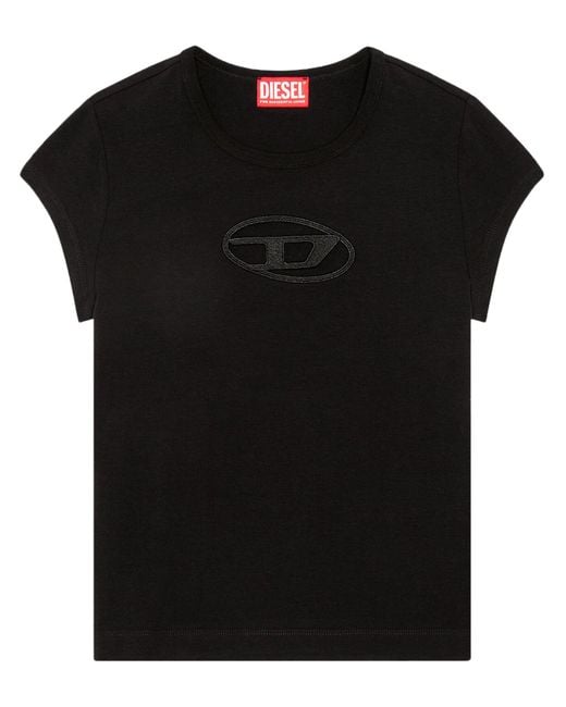 DIESEL Black 'T-Angie' T-Shirt