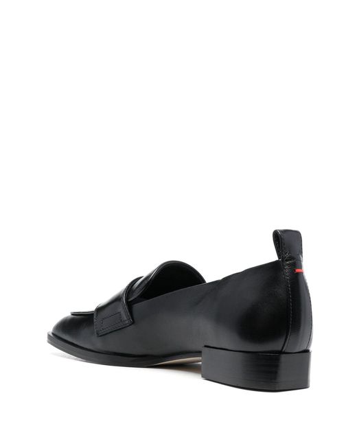 Aeyde Black Julie 25 Nappa Leather Loafers
