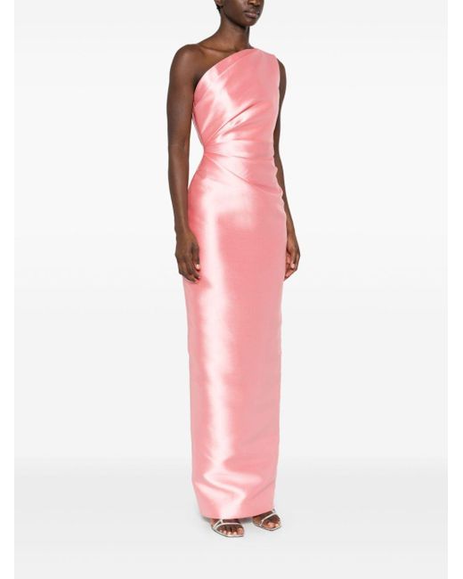 Solace London Pink Kira Maxi Dress