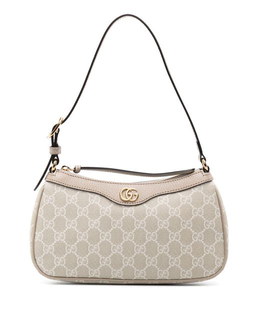Gucci Metallic Neutral Ophidia gg Small Shoulder Bag