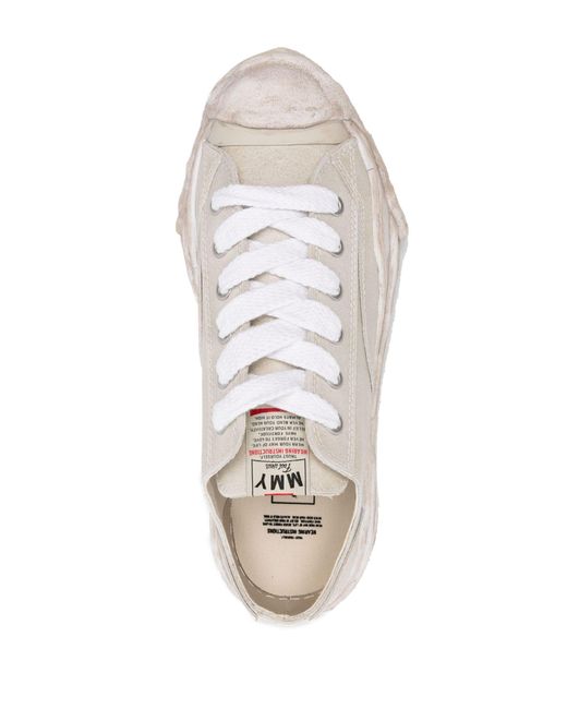Maison Mihara Yasuhiro White Hank Vintage Chunky Sneakers for men