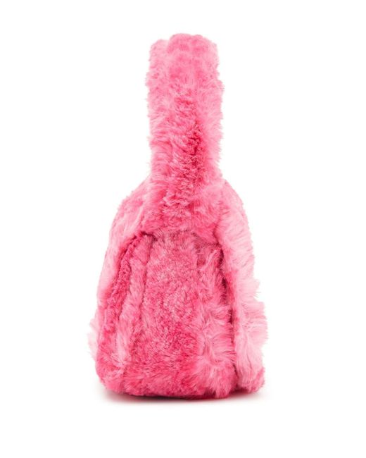 DIESEL Pink 1dr Fluffy Mini Tote Bag