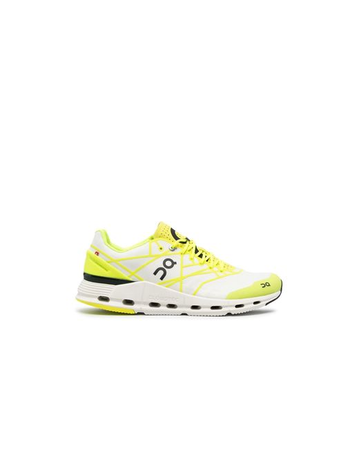 On Running Lace White And Yellow Cloudnova Z5 Sneakers for Men | Lyst  Australia