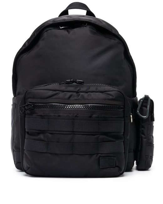 Sacai Black X Porter-yoshida & Co. Tactile Backpack for men