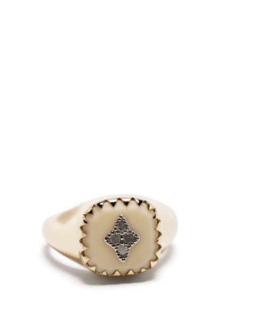 Pascale Monvoisin Natural 9k Gold Pierrot Diamond Ring
